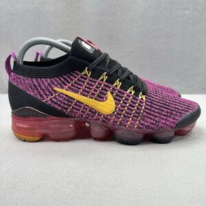 Womens Size 8 Nike Air VaporMax Flyknit 3 Shoes Laser Fuchsia Running Sneakers